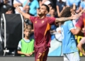 Pellegrini Esulta gol Lazio-Roma 21092025