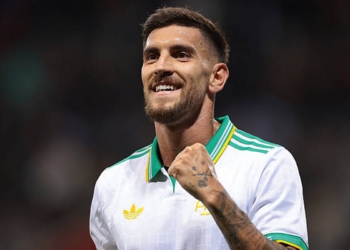 Pellegrini Esulta vittoria Nizza-Roma 24092025