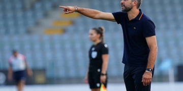 Rossettini Panchina Sporting CP-Roma 18092025