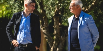 Ranieri e Massara Assistono allenamento 16092025