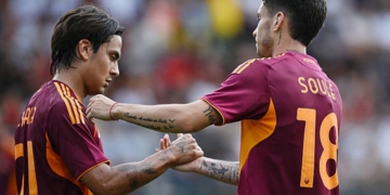 Soulé e Dybala Roma-Neon 16082025