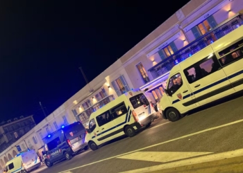 Tifosi romanisti a Nizza