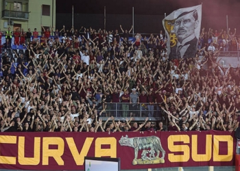 Tifosi romanisti a Pisa 30082025