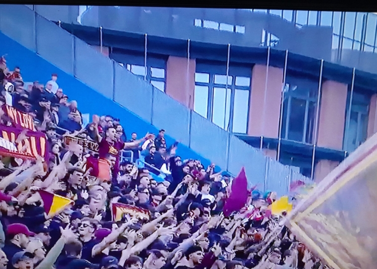 Tifosi romanisti Sassuolo-Roma 26102025