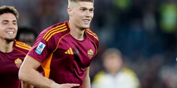 Dovbyk Esulta gol Roma-Parma 3 29102025