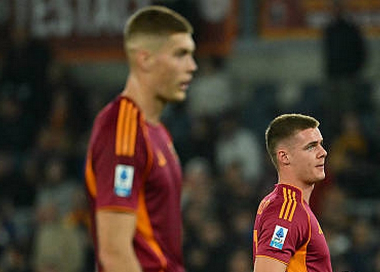 Dovbyk, Ferguson Azione Roma-Inter 18102025