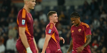 Dovbyk, Ferguson e Bailey Azione Roma-Inter 18102025
