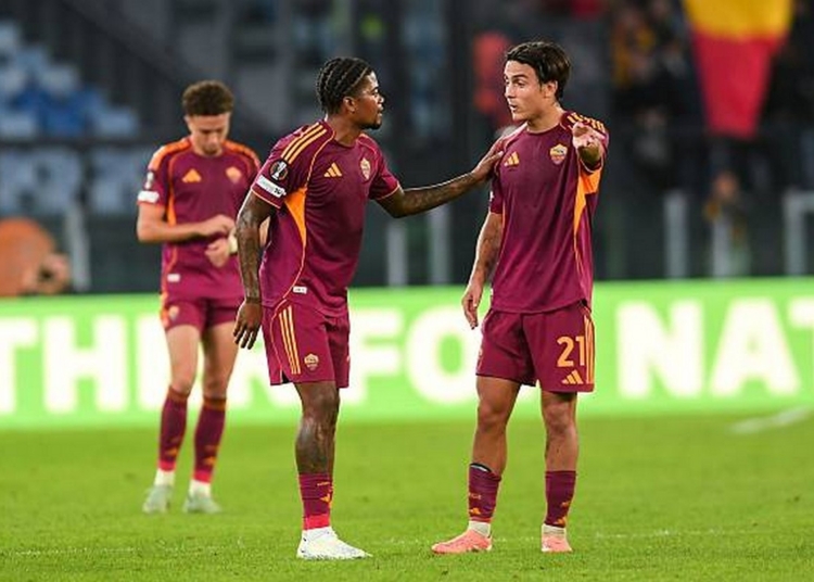 Dybala e Bailey Azione Roma-Viktoria Plzen 203102025