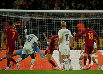 El Aynaoui Azione gol Roma-Lille 02102025