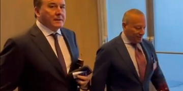 Friedkin Arrivo Assemblea EFC a Roma 08102025