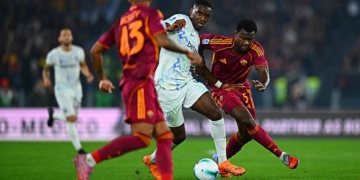 N'Dicka Azione Roma-Inter 18102025