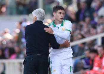 Soulé e Gasperini Panchina Fiorentina-Roma 05102025