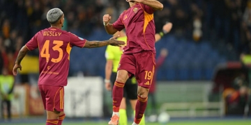 Celik Esulta gol Roma-Udinese 3 0911025