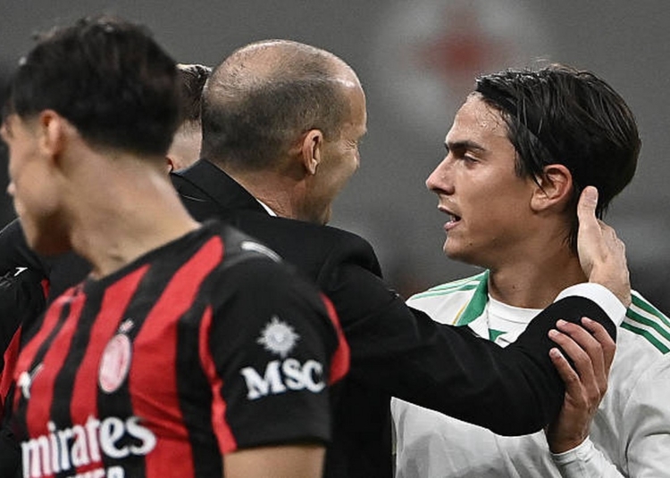 Dybala Consolato da Allegri Milan-Roma 02112025