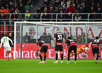 Dybala Sbaglia rigore Milan-Roma 02112025