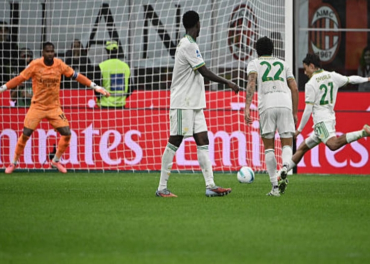 Dybala Sbaglia rigore Milan-Roma 3 02112025