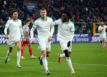 Ferguson Esulta gol Cremonese-Roma 23112025