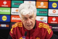 Gasperini Conferenza-Rangers-Roma2 05112025