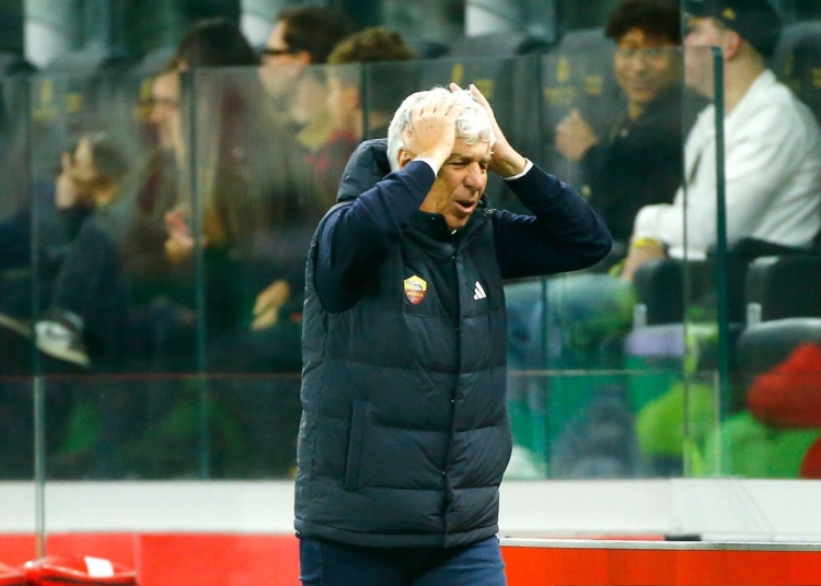 Gasperini Panchina Milan-Roma 02112025