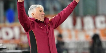 Gasperini Panchina Roma-Midtjylland 27112025