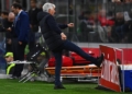 Gasperini Panchina arrabbiato Milan-Roma 2 02112025