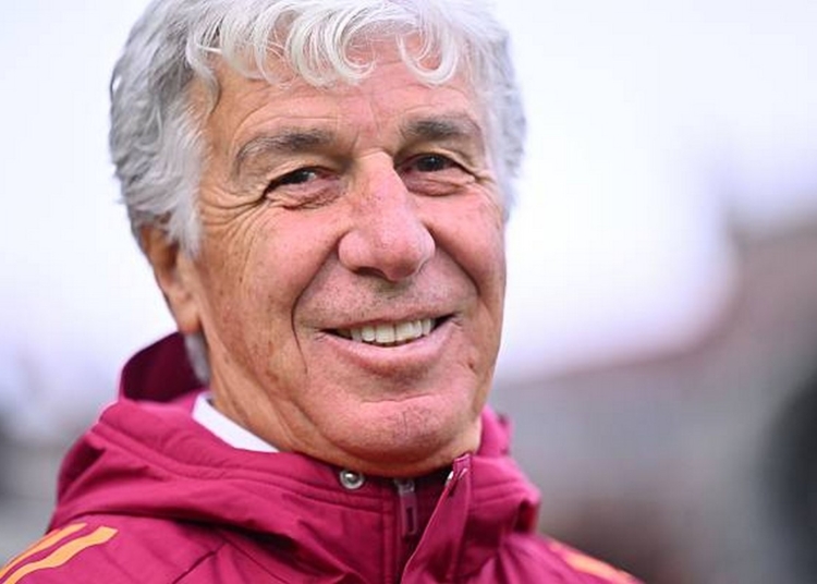 Gasperini Panchina sorridente Cremonese-Roma 23112025