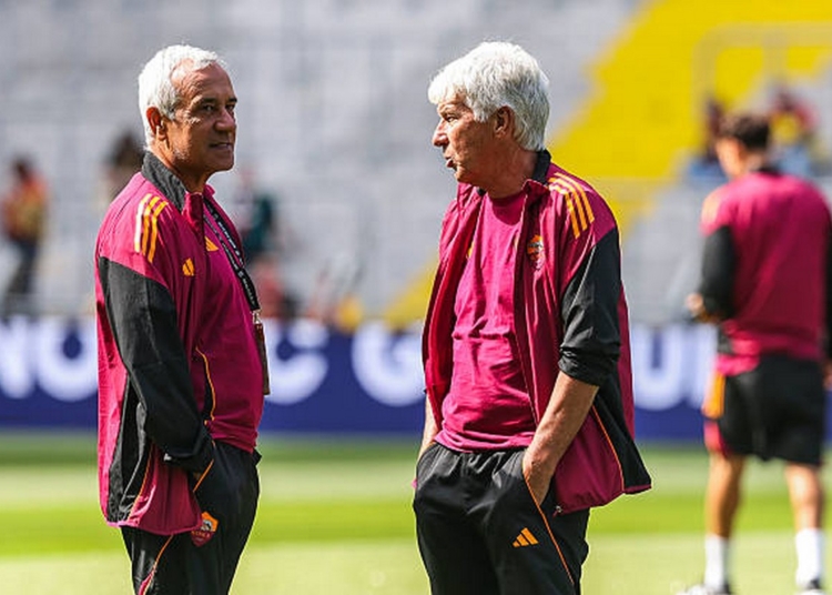 Gian Piero Gasperini e Domenico Borelli - (Photo by Johnny Fidelin