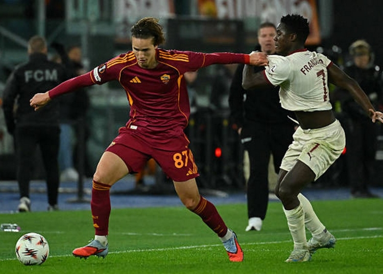 Ghilardi Azione Roma-Midtjylland 27112025