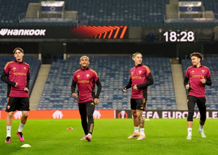 Rifinitura Rangers-Roma 2 05112025