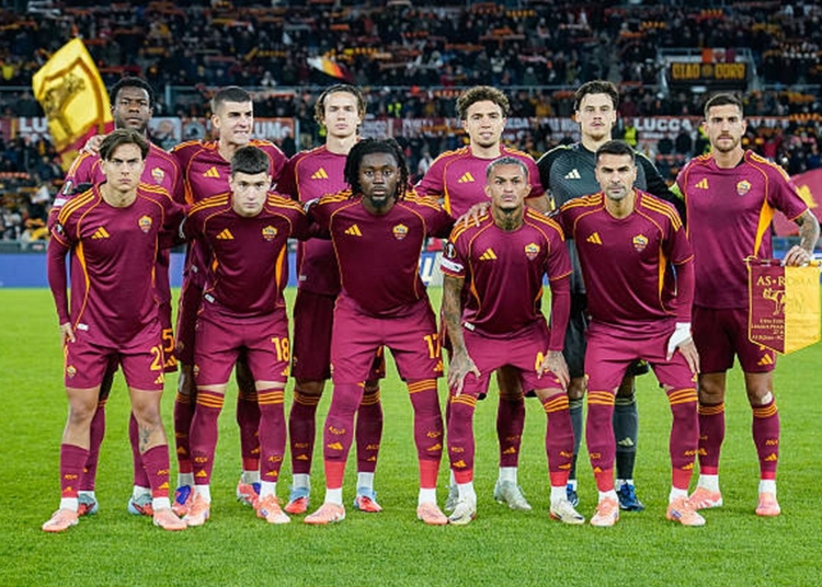 Roma Foto squadra Roma-Midtjylland 27112025