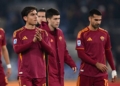 Dybala Deluso saluta tifosi con Celik e Soulé Roma-Napoli 30112025