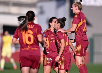 Femminile Bergamaschi Esulta gol Roma-Juventus 06122025