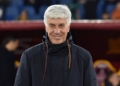 Gasperini Panchina sorridente Roma-Como 15122025