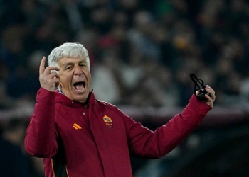 Gasperini Panchina urla Roma-Genoa 29122025