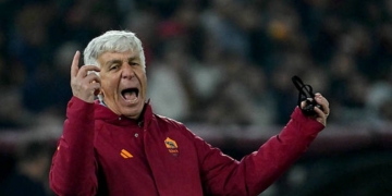 Gasperini Panchina urla Roma-Genoa 29122025