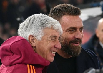 Gasperini e De Rossi Roma-Genoa 29122025