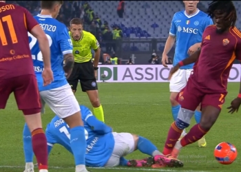 Koné Fallo di Rrahmani Napoli-Roma 30112025