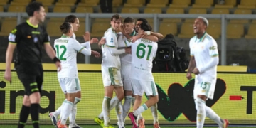 Dovbyk Esulta gol Lecce-Roma 2 06012026