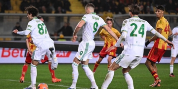 Dovbyk Gol Lecce-Roma 06012026