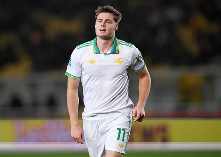 Ferguson Esulta gol Lecce-Roma 06012026