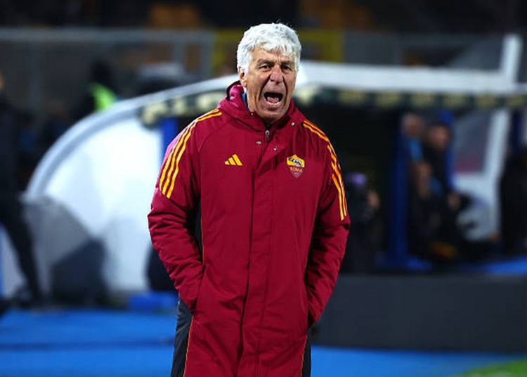 Gasperini Panchina Lecce-Roma 06012026
