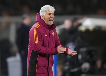 Gasperini Panchina Lecce-Roma 3 06012026