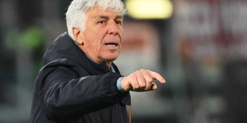 Gasperini Panchina Roma-Sassuolo 10012026
