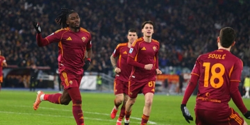 Koné Esulta gol Roma-Sassuolo 2 10012026