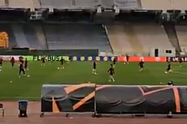 Rifinitura Panathinaikos-Roma 28012026