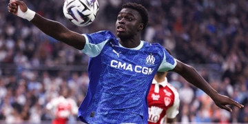 Robinio Vaz Azione Marsiglia-Brest