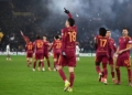 Soulé Esulta gol Roma-Sassuolo 4 10012026