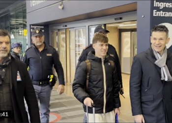 Venturino Arrivo Fiumicino 23012026