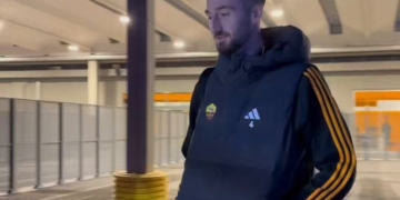 Cristante Aeroporto Fiumicino Atalanta-Roma 02012026