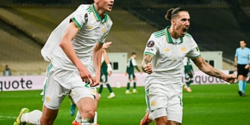 Ziolkowski Esulta gol Panathinaikos-Roma 2 29012026